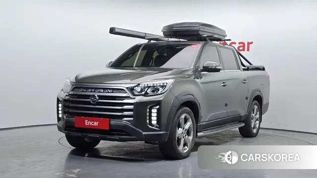 Ssangyong The New Rexton Sports Cannes 2021 Зеленый из Кореи