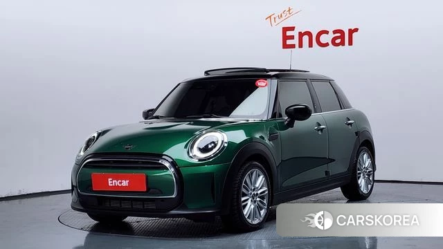 Mini Cooper 2022 Темно-зеленый из Кореи