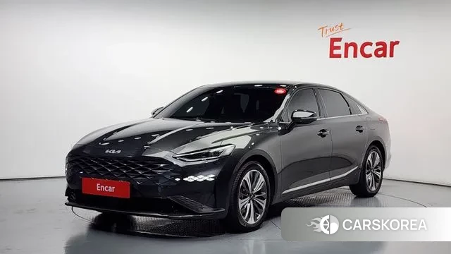 Kia K8 Hybrid 2023 Серый из Кореи