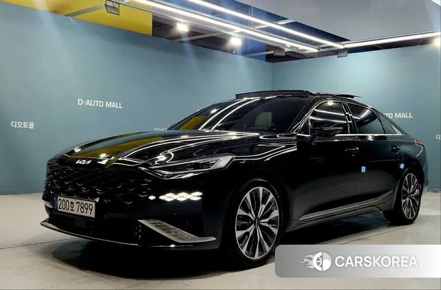 Kia K8 2023 Черный из Кореи