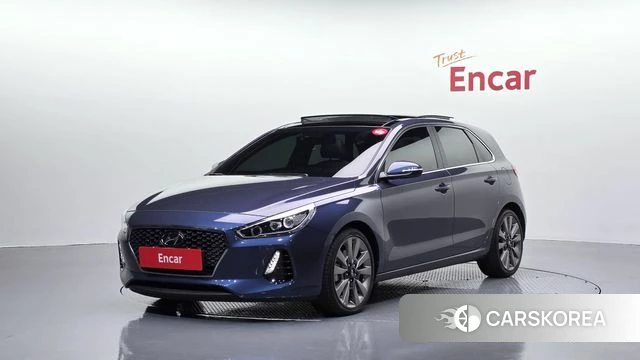 Hyundai i30 (PD) 2018 Синий из Кореи
