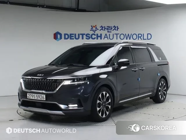 Kia Carnival 4th generation 2020 Серый из Кореи