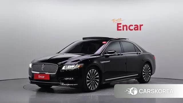 Lincoln Continental 10th Generation 2018 Черный из Кореи
