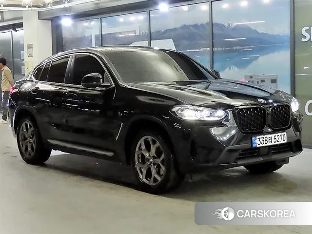 BMW X4 (G02) 2023 Черный из Кореи