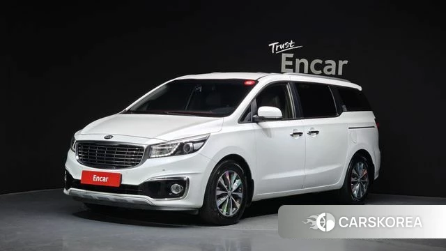 Kia All New Carnival 2018 Белый из Кореи
