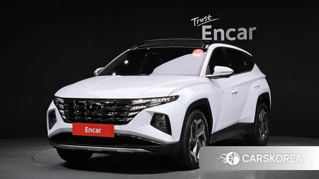 Hyundai Tucson (NX4) 2021 Белый из Кореи