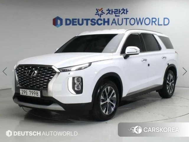 Hyundai Palisade 2019 Белый из Кореи