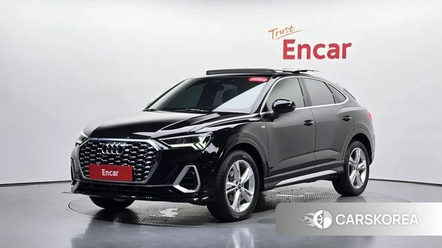 Audi Q3 (F3) 2022 Черный из Кореи