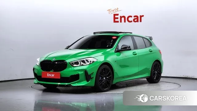 BMW 1 Series (F40) 2022 Зеленый из Кореи