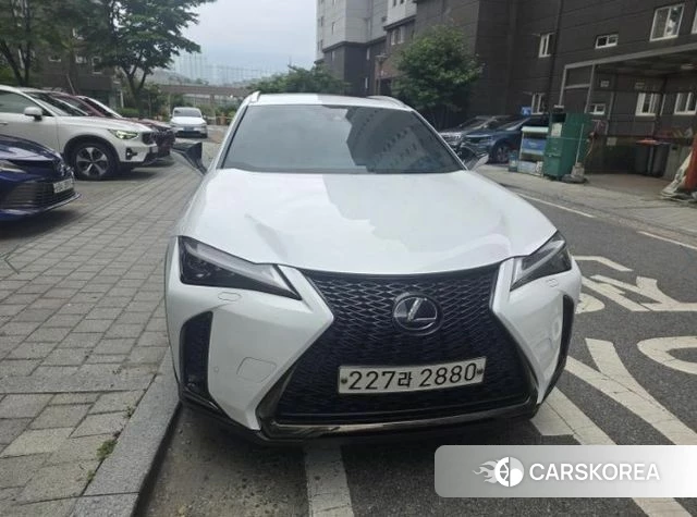 Lexus UX250h 2021 Белый из Кореи