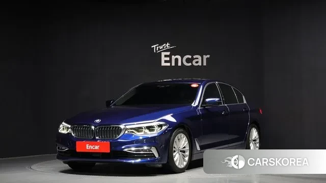 BMW 5 Series (G30) 2020 Синий из Кореи