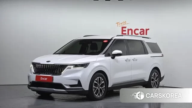 Kia Carnival 4th generation 2021 Белый из Кореи