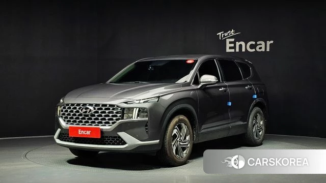 Hyundai The New Santa Fe 2021 Серый из Кореи