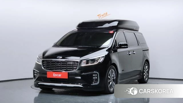Kia The New Carnival 2018 Черный из Кореи