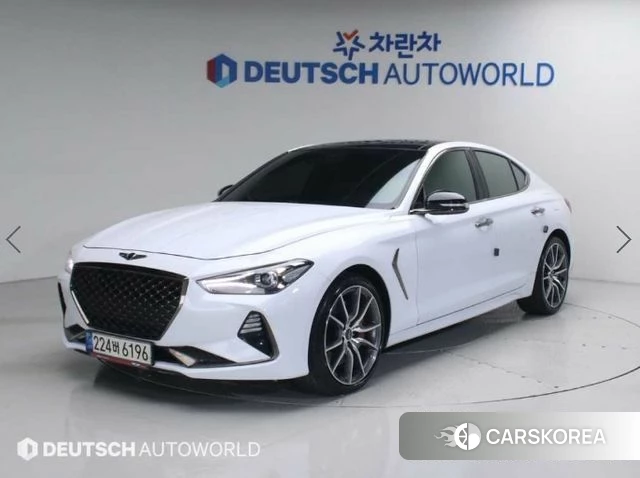 Genesis G70 2018 Белый из Кореи