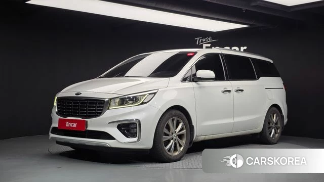 Kia The New Carnival 2018 Белый из Кореи