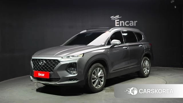 Hyundai Santa Fe TM 2019 Серый из Кореи