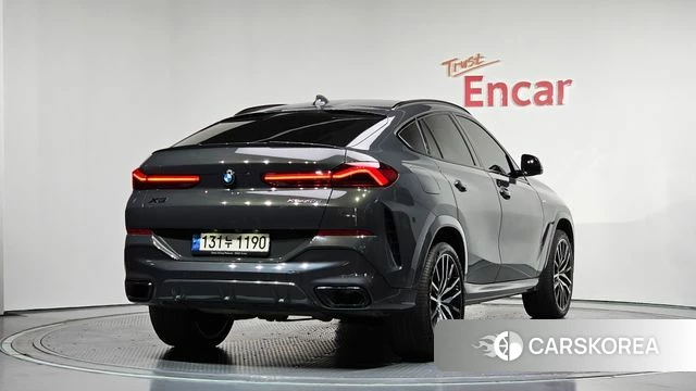 BMW X6 (G06) 2022 Серый из Кореи