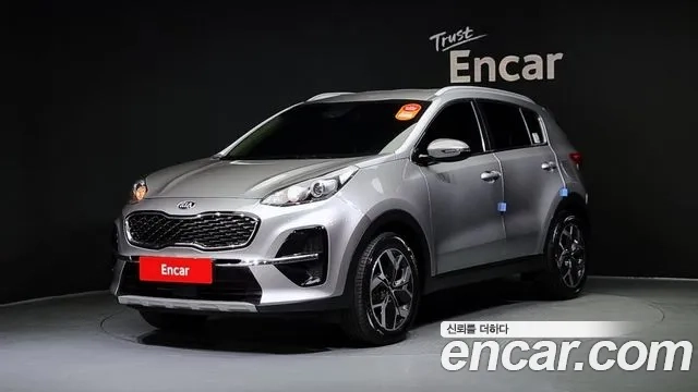 Kia Sportage The Bold 2021 Серый из Кореи