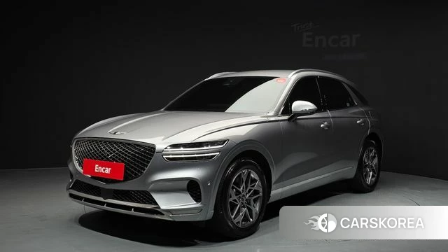 Genesis GV70 2023 Серебристо-серый из Кореи