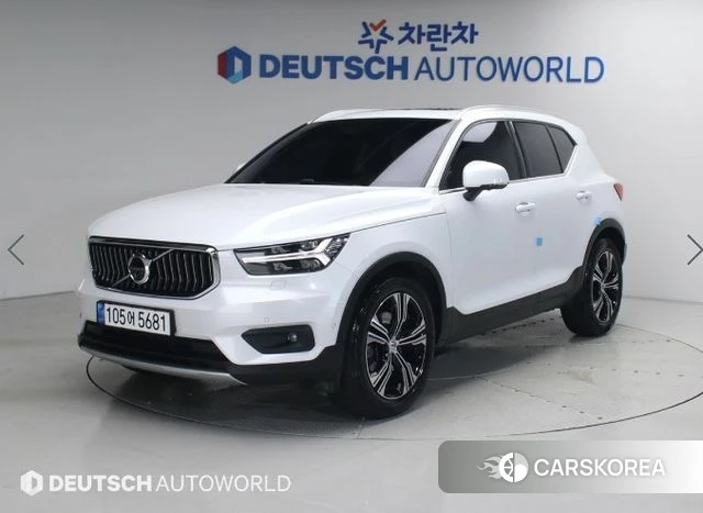 Volvo XC40 2021 Белый из Кореи