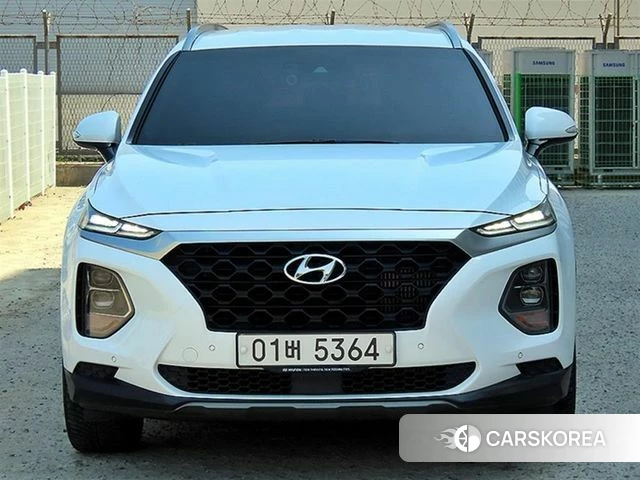 Hyundai Santa Fe TM 2018 Белый из Кореи