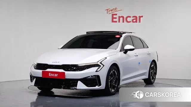 Kia The New K5 3rd generation 2024 Белый из Кореи