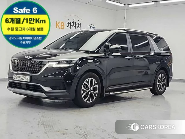 Kia Carnival 4th generation 2021 Черный из Кореи