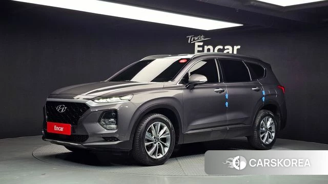 Hyundai Santa Fe TM 2018 Серый из Кореи