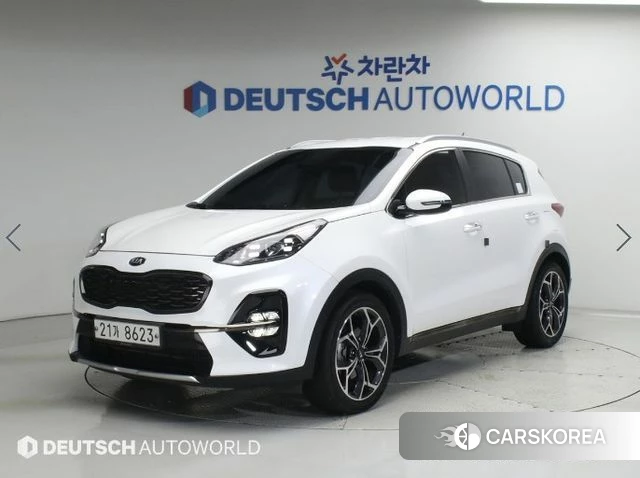 Kia Sportage The Bold 2018 Белый из Кореи