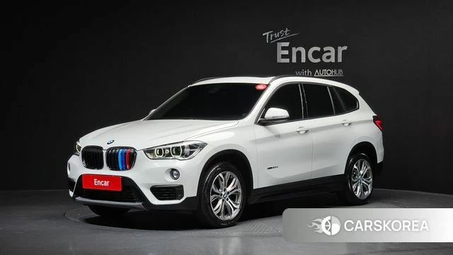 BMW X1 (F48) 2018 Белый из Кореи