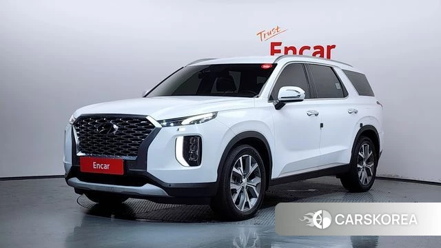 Hyundai Palisade 2021 Белый из Кореи