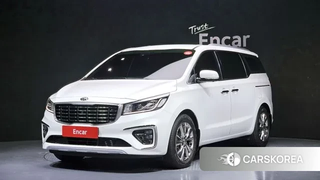 Kia The New Carnival 2018 Белый из Кореи