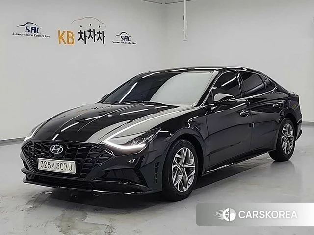 Hyundai Sonata (DN8) 2021 Черный из Кореи