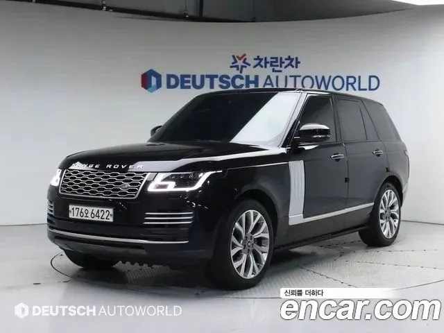 Land Rover Range Rover 4th Generation 2018 Черный из Кореи