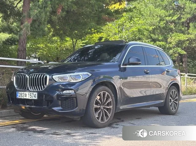 BMW X5 (G05) 2021 Черный из Кореи
