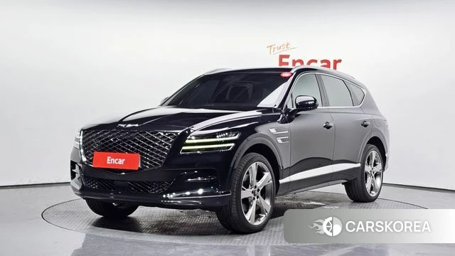 Genesis GV80 2021 Черный из Кореи