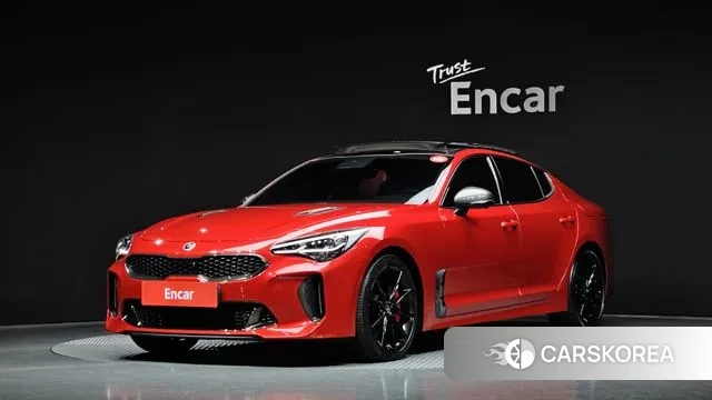 Kia Stinger Meister 2020 Красный из Кореи