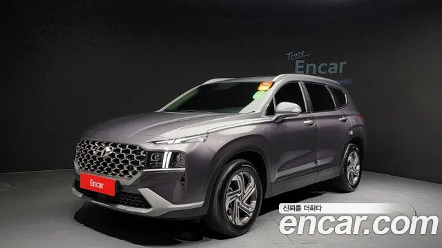 Hyundai The New Santa Fe 2022 Серый из Кореи