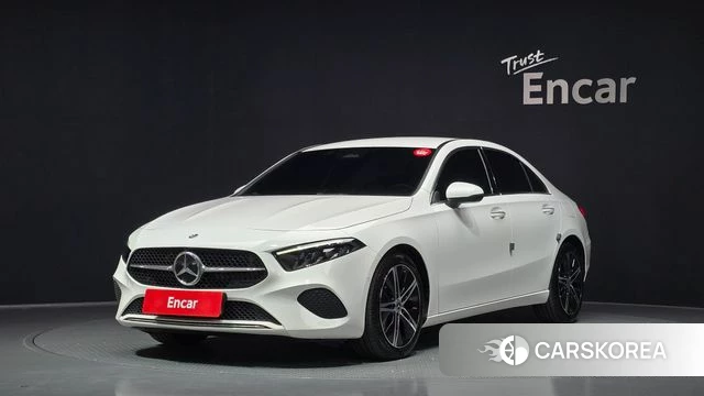 Mercedes-Benz A-Class W177 2024 Белый из Кореи