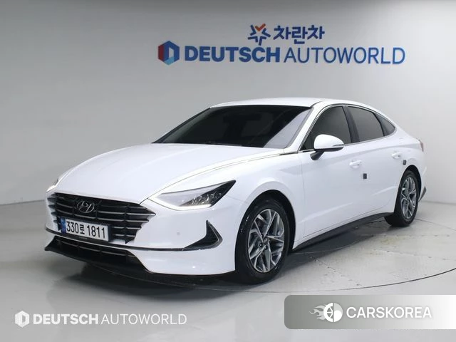 Hyundai Sonata Hybrid (DN8) 2022 Белый из Кореи