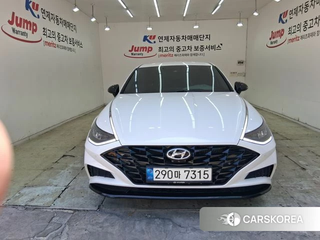 Hyundai Sonata (DN8) 2021 Белый из Кореи