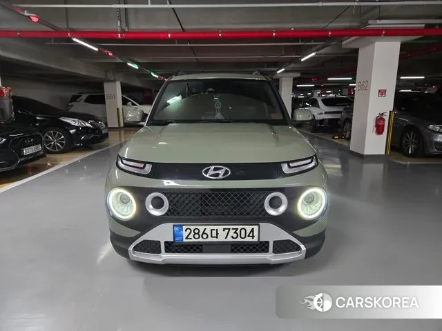 Hyundai Casper 2021 Зеленый из Кореи