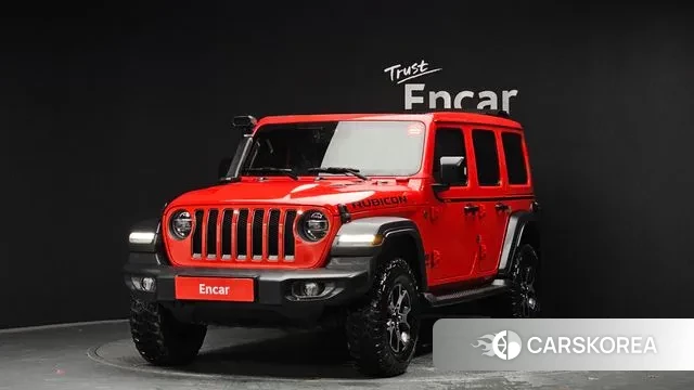 Jeep Wrangler (JL) 2020 Красный из Кореи