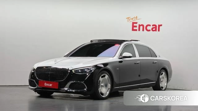 Mercedes-Benz S-Class W223 2024 Серебряный двухцветный из Кореи
