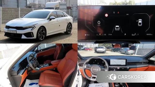 Kia The New K5 3rd generation 2023 Белый из Кореи