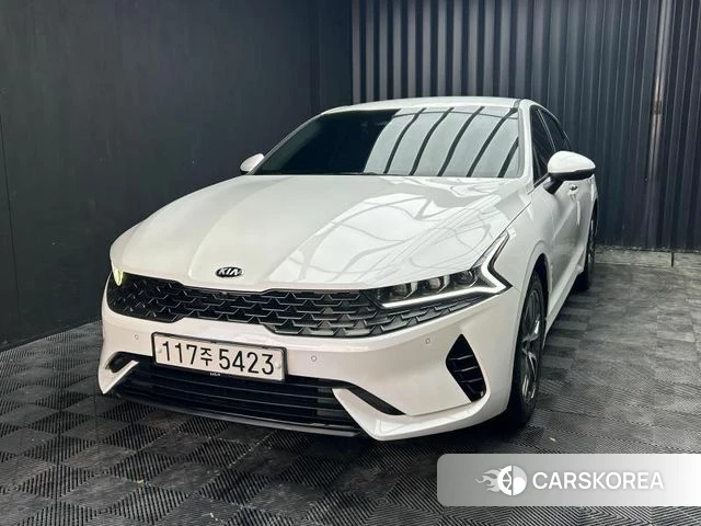 Kia K5 Hybrid 3rd Generation 2021 Белый из Кореи