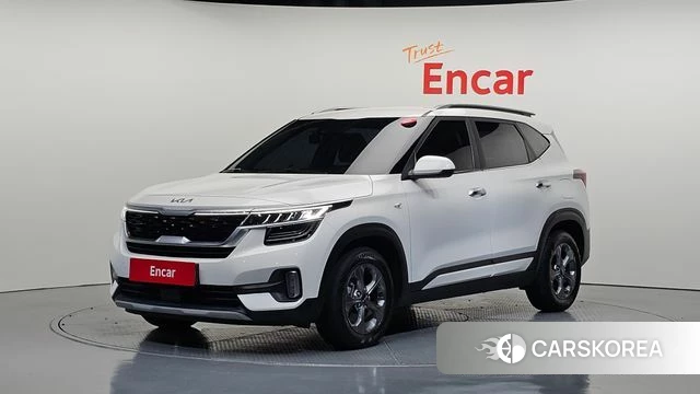 Kia Seltos 2021 Белый из Кореи