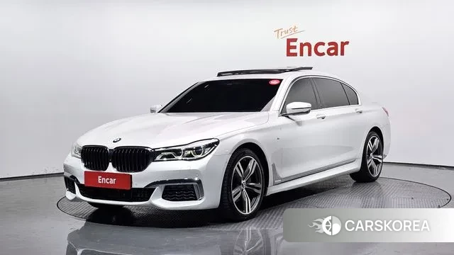 BMW 7 Series (G11) 2018 Белый из Кореи