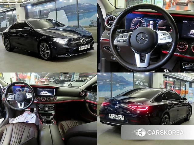 Mercedes-Benz CLS-Class C257 2019 Синий из Кореи